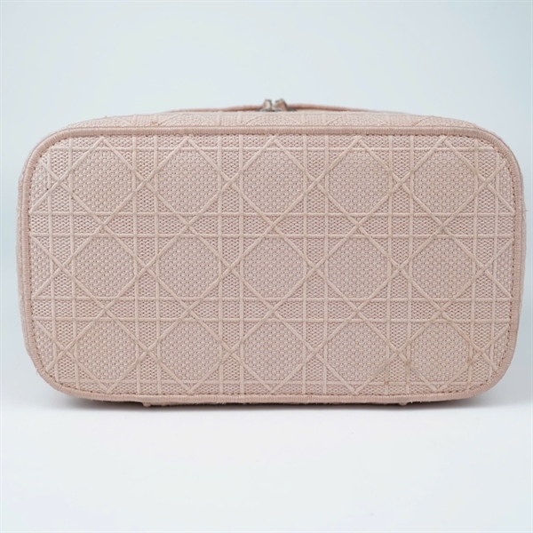 Túi Dior Vanity hồng (06-BO-0290) sz24 (L-N) KG+