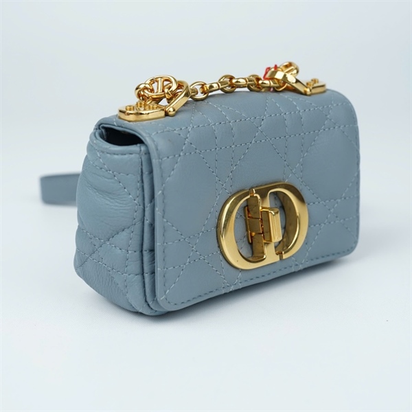 Túi Dior mini xanh sz12 (L-N) KG+