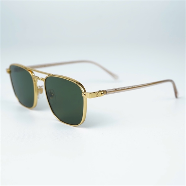 Kính LV xanh viền vàng 2 cầu Z2021U 948 (56-18-145) (L-N) KG+