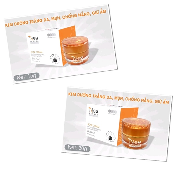 Kem Neo Karava dưỡng trắng da, mụn, chống nắng, giữ ẩm
