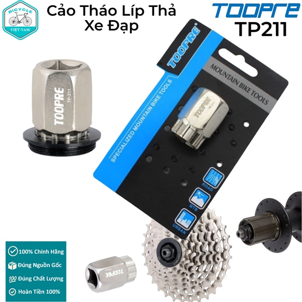 Cảo Tháo Líp Thả Xe Đạp TOOPRE TP-211 (Ngắn) – Thép Bền Bỉ, Dễ Sử Dụng