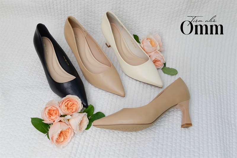 OH150 Giày gót 7cm mũi nhọn