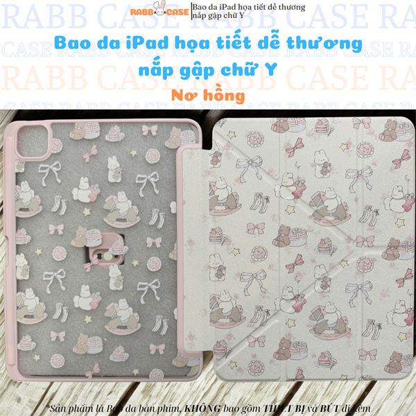 Bao da họa tiết nắp gập chữ Y Mini 6 | Mini 7