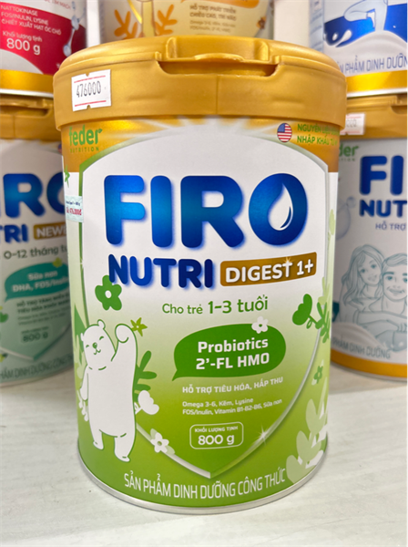 Sữa bột FIRO Digest 1+ 800g