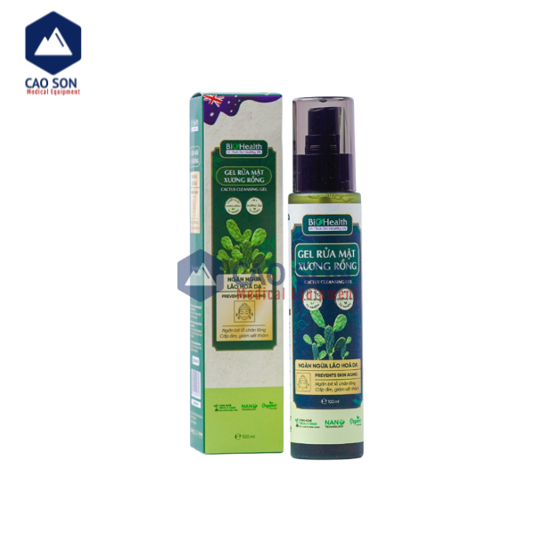 Gel rửa mặt xương rồng Biohealth
