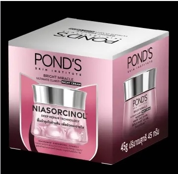 POND'S Kem Dưỡng Sáng Da Ban Đêm 45g/12 Hũ