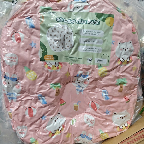 Gối chống trào ngược Dokma 25DS894 họa tiết