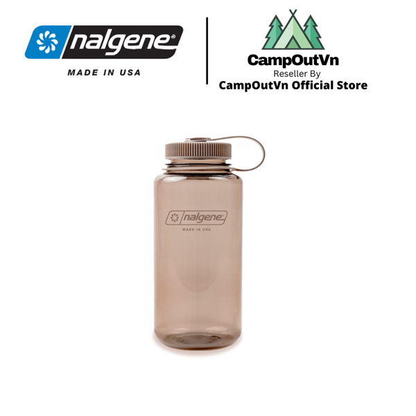 Bình nước Nalgene Tritan Sustain WMB 1L - màu Mocha