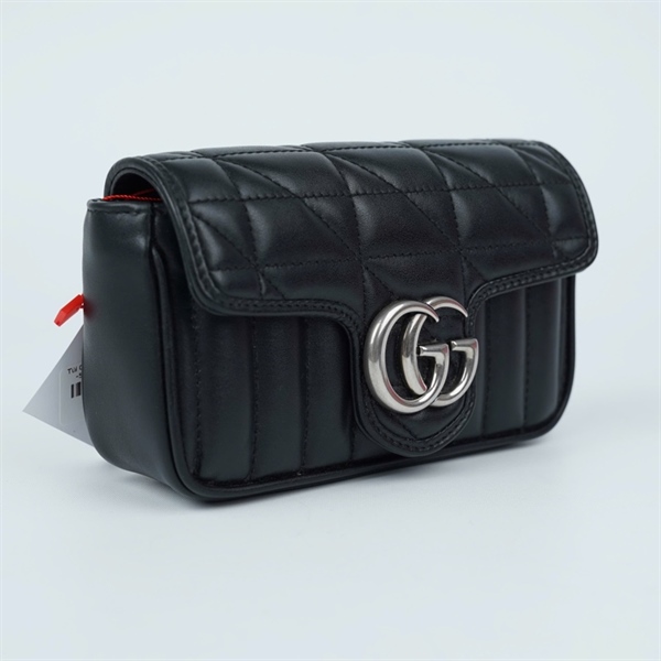 Túi GG Marmont đen (476433-562600) sz16 (TL) KG+