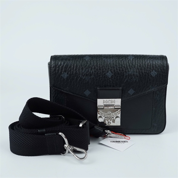 Túi MCM đen sz20 (TL) KG+