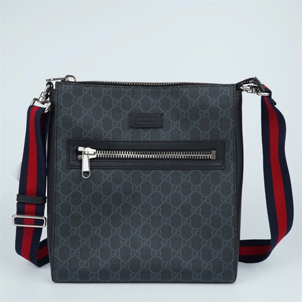 Túi GG đeo chéo đen (474137-520981) sz27 (TL) KG+