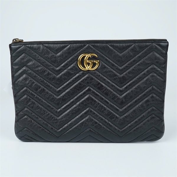 Túi GG Clutch đen (525541-0959) sz28 (TL) KG+