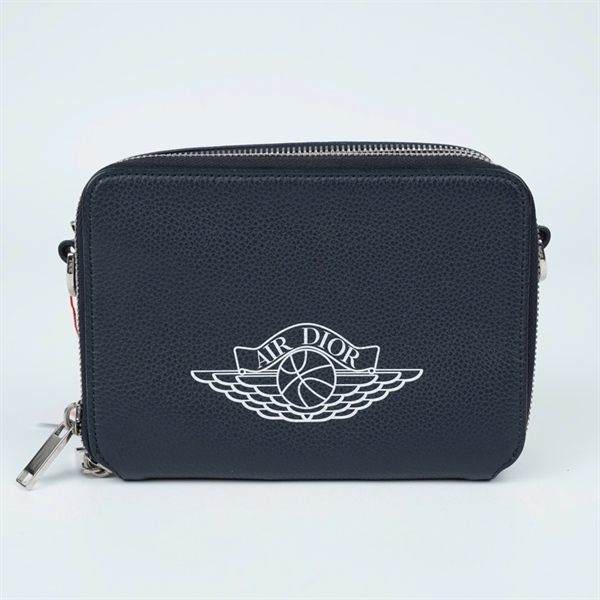 Túi Dior đeo chéo xanh (16-BO-0220) sz17 (TL) KG+