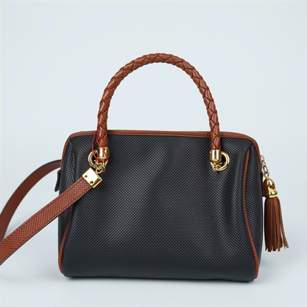 Túi Bottega quai nâu đen sz19 (TL) KG+