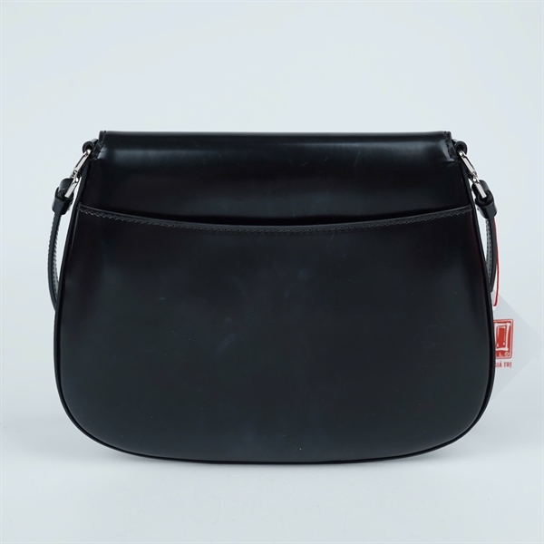 Túi Prada kẹp nách đen sz22 (TL) KG+