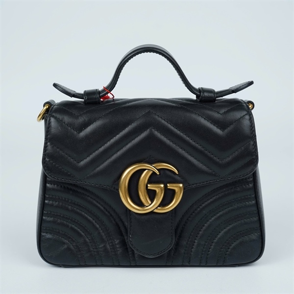 Túi GG Mamont handel đen có lót form (547260-585795) sz20-17 (TL) KG+