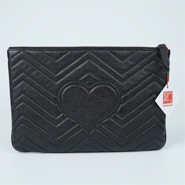 Túi GG Clutch đen (525541-0959) sz28 (TL) KG+