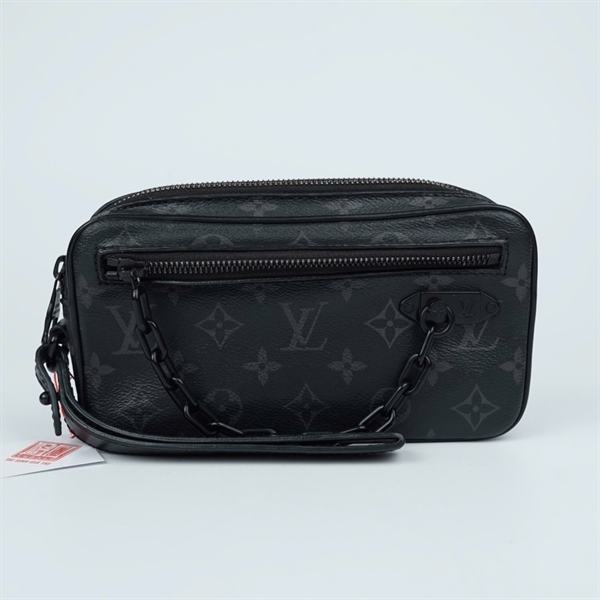 Túi LV Clutch hoa đen (SF0230) sz20 (TL) KG+