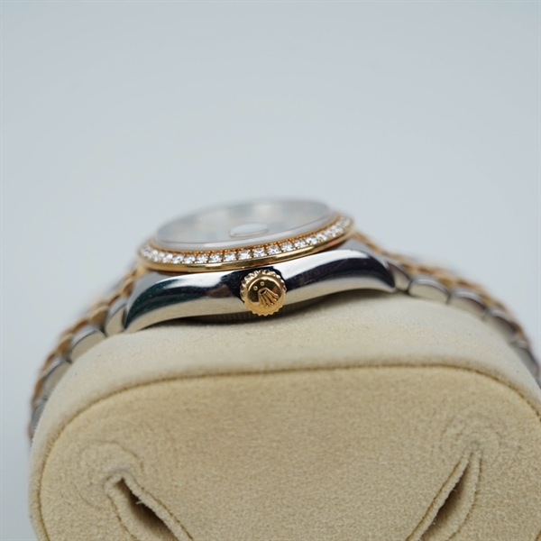 Đồng hồ Rolex mặt viền kim-kim zin (L0R98251) sz30.9 (HC) KG+