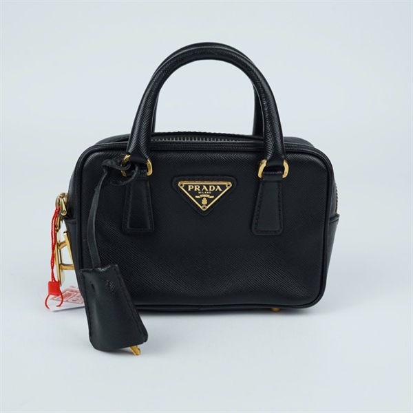 Túi Prada đen kèm 2 chìa sz14 (TL) KG+