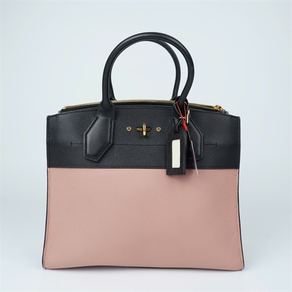 Túi LV City Steamer hồng kèm ổ+ 2 chìa sz31 (TL) KG+