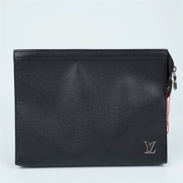 Túi LV Clutch đen sz26 (TL) KG+