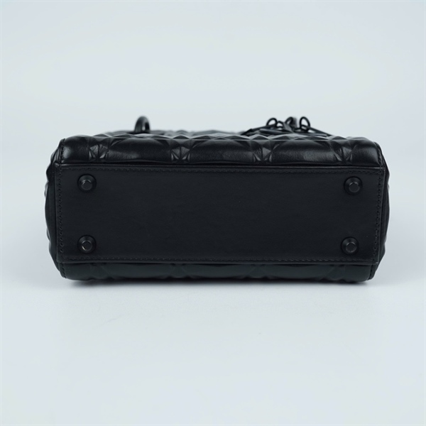 Túi Dior Lady đen kim cương (18-MA-0252) szmini (TL) KG+