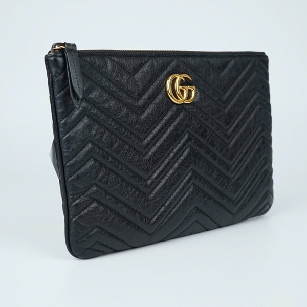 Túi GG Clutch đen (525541-0959) sz28 (TL) KG+