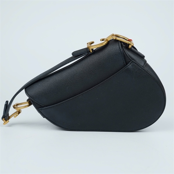 Túi Dior Saddle đen (09-MA-0211) sz12-17 (TL) KG+