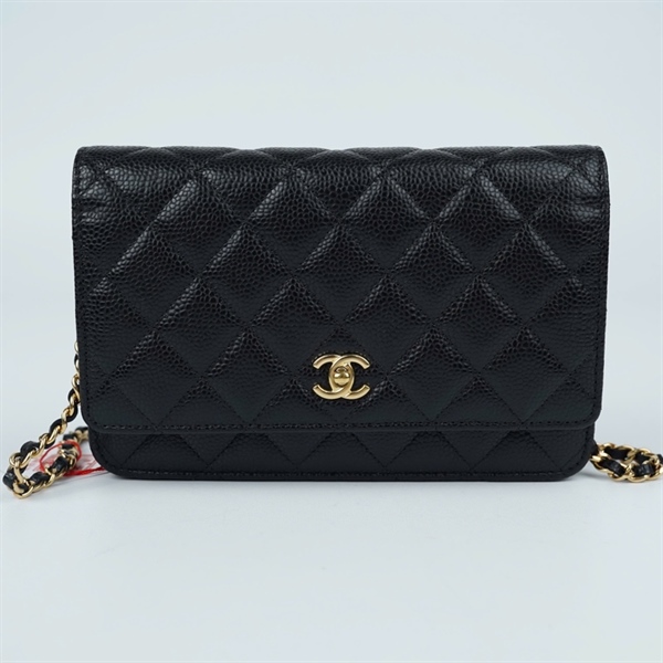 Túi Chanel Woc đen (PX4HX6P7) sz19 (TL) KG+