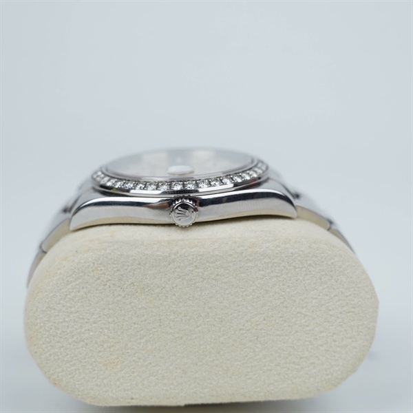 Đồng hồ Rolex mặt viền kim-niềng kim độ (9921H9T1) sz43.7 (HC) KG+