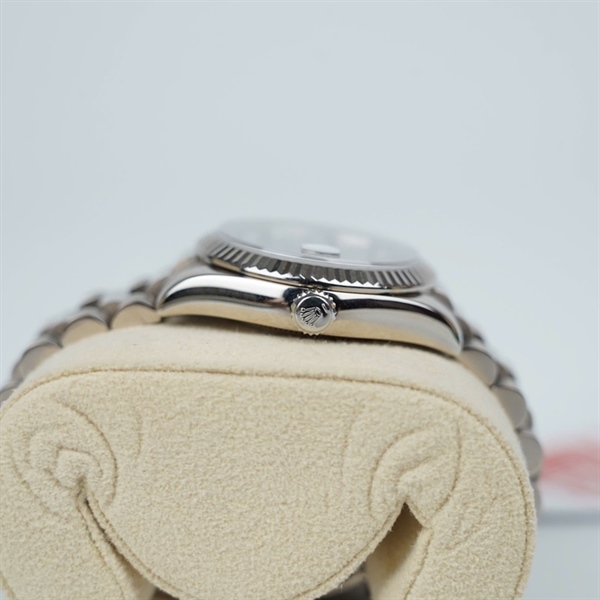 Đồng hồ Rolex vàng trắng mặt đen (D919813) sz33.5 (HC) KG+