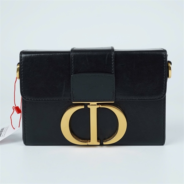 Túi Dior Montaigne đen (01-RU-1119) sz17 (TL) KG+