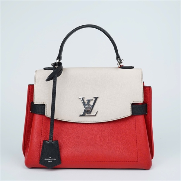 Túi LV Lockme đỏ nắp trắng (DU1169) sz25 (TL) KG+