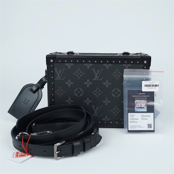 Túi LV Trunk hoa đen sz21 (TL) KG+