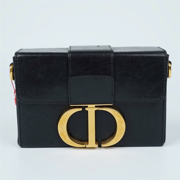 Túi Dior Montaigne đen (01-RU-0179) sz17 (TL) KG+