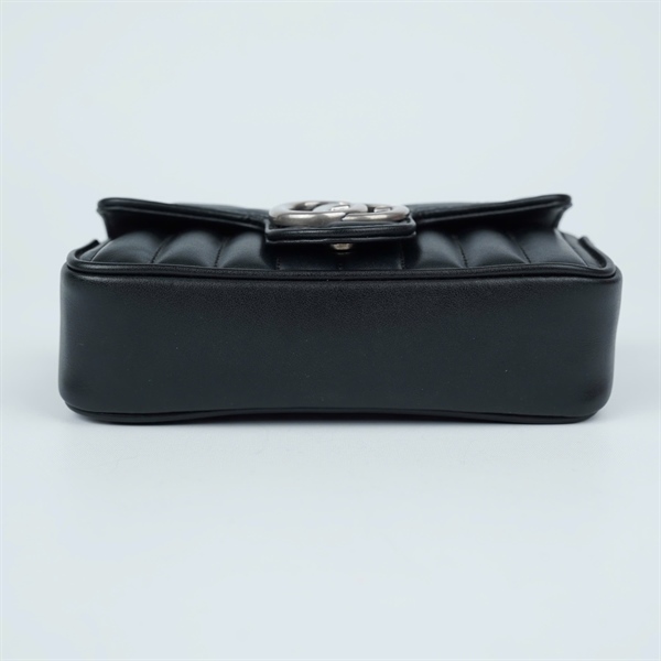 Túi GG Marmont đen (476433-562600) sz16 (TL) KG+