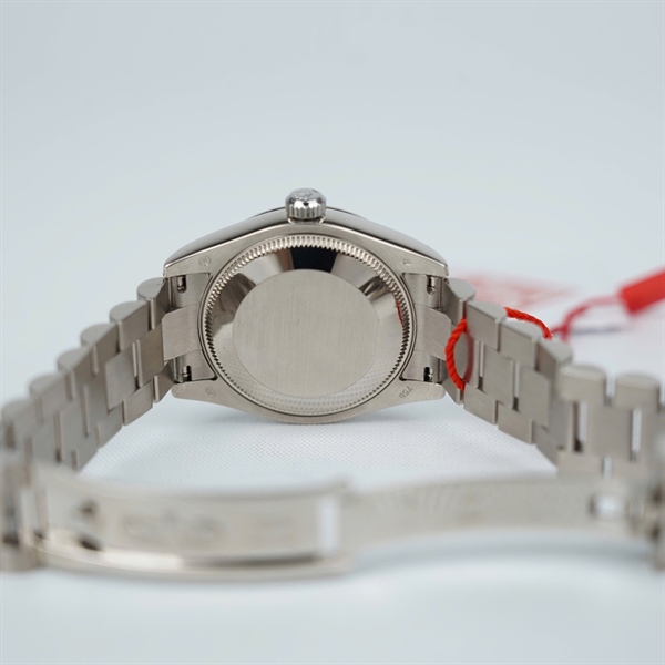 Đồng hồ Rolex vàng trắng mặt đen (D919813) sz33.5 (HC) KG+