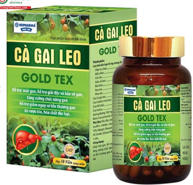 Cà gai leo Gold Tex màu xanh HD Pharma (H/50V) ( Q30200448 )