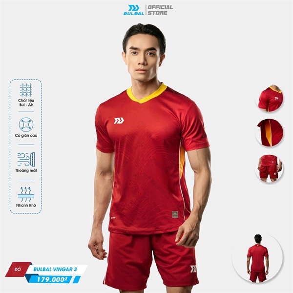 Quần áo bóng đá Bulbal VINGAR 3 A537, S=>2XL 169QAL01