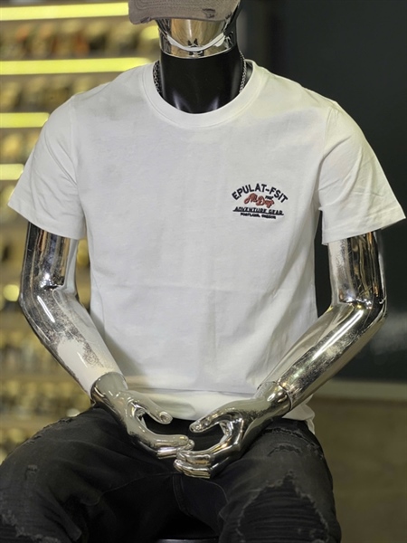 Thun CTQC-TUNSHM- 7052 Trắng thêu chữ ngực