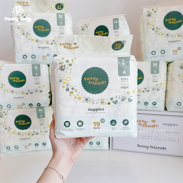 Bỉm Fuzzy Friends (1 bịch)