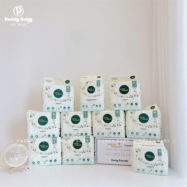 Bỉm Fuzzy Friends (1 bịch)