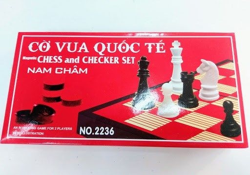 Bộ cờ vua Vũ Nga đỏ (KT13x28) No.2236