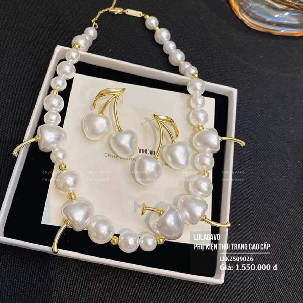 SET Vòng cổ hoa tai 2509026