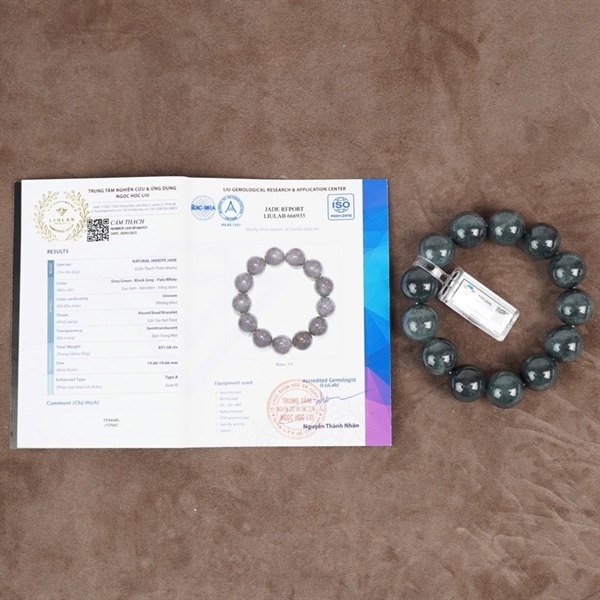 Vòng cẩm gà đen My 13 hạt ly19.8-19.66 (666935) KG+