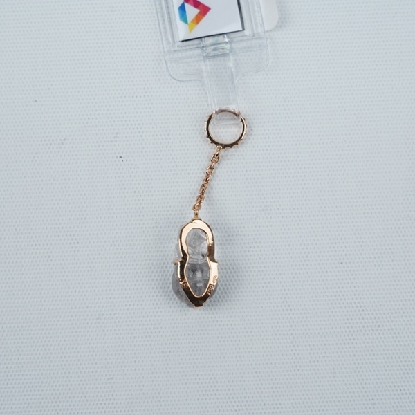 Charm cụ Tỳ Hưu ưu linh mini bọc vàng (265673)+