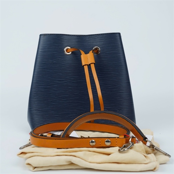 Túi LV Neo Noé xanh 2 strap sz20 KG+