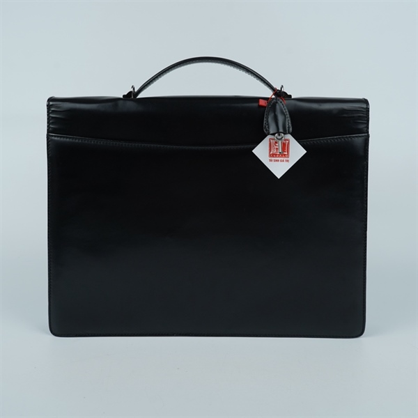 Túi Bally cặp táp đen kèm 2 chìa sz39 KG+