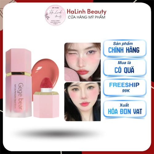 Má hồng kem GEGEBEAR
